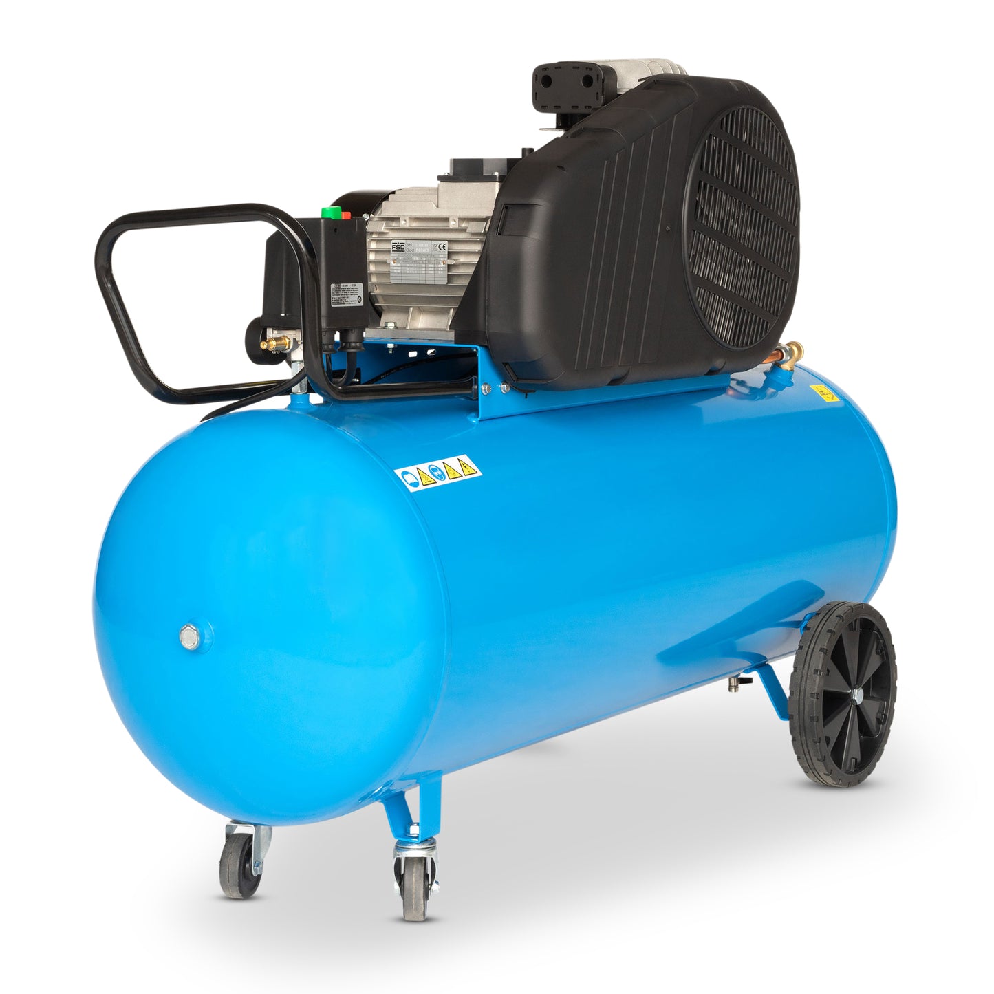 KOMPRESSOR 200 L 2 ZYL. 4,0 PS 400 V - AN 480L - BETRIEBSDRUCK 8 BAR (MAX. 10 BAR) - MADE IN ITALY Lieferbar ab dem 21.05.2025