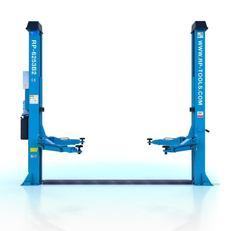 2 SÄULEN HEBEBÜHNE HYDRAULISCH UV 3,2 T, 400V, H: 2,82 M RP-6253B2 voraussichtlich ab dem 24.01.2025 verfügbar
