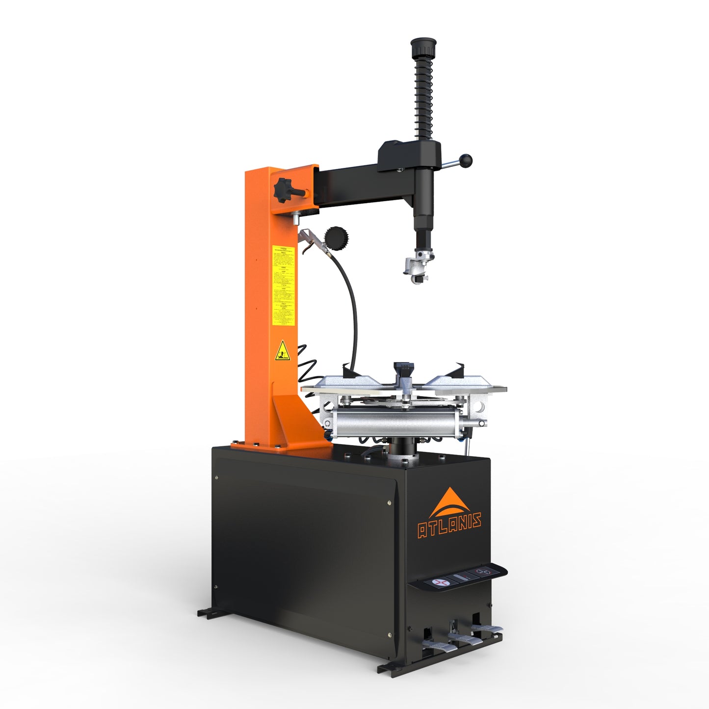 MONTIERMASCHINE REIFEN PKW HALBAUT. 230V (1 STUFE), 10 - 23" MIT SCHWENKARM - A-HA-1000-230V1S-V04